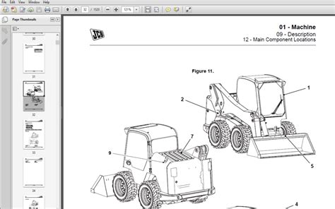 jcb 250 skid steer|jcb 260t service manual.